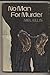 No Man for Murder by Melvin Richard Ellis (1973-09-03)
