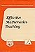 Effective Mathematics Teaching: 1 (Research Agenda in Mathematics Education)