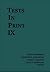 Tests in Print IX: An Index to Tests, Test Reviews, and the Literature on Specific Tests by Buros Center (2016-06-01)