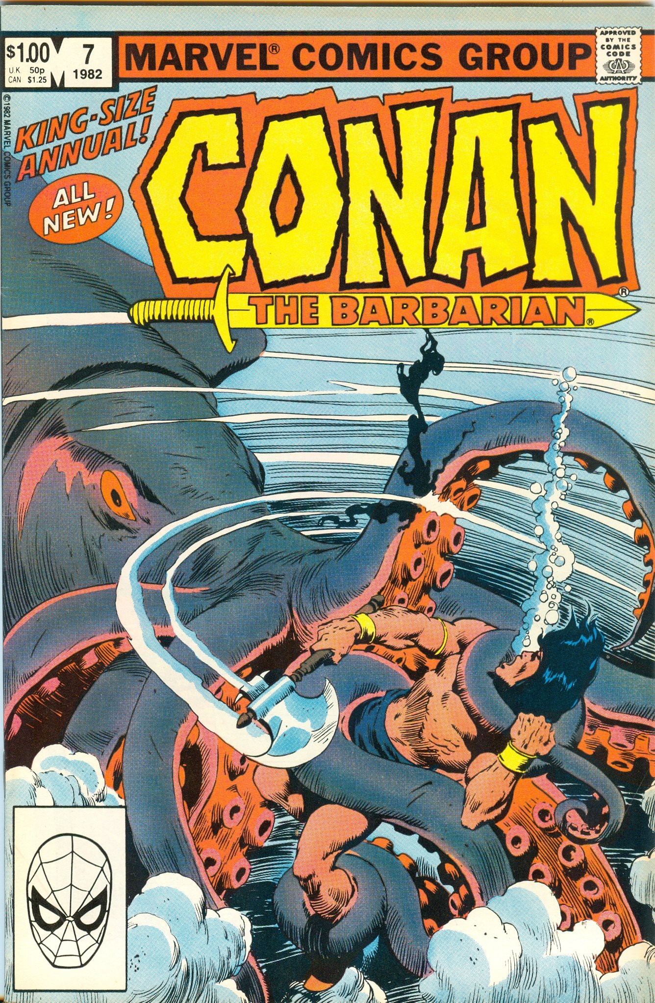 Conan the Barbarian, King-Size Annual! No. 7 (Unknown Binding)