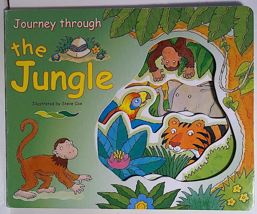 Journey Through The Jungle (Board book)
