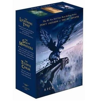 Percy Jackson and the Olympians:The Lightning Thief WITH The Sea of Monsters AND The Titan's Curse (Percy Jackson and the Olympians) (Paperback) By (author) Rick Riordan