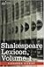 By Alexander Schmidt Shakespeare Lexicon, Vol. 1 [Hardcover]