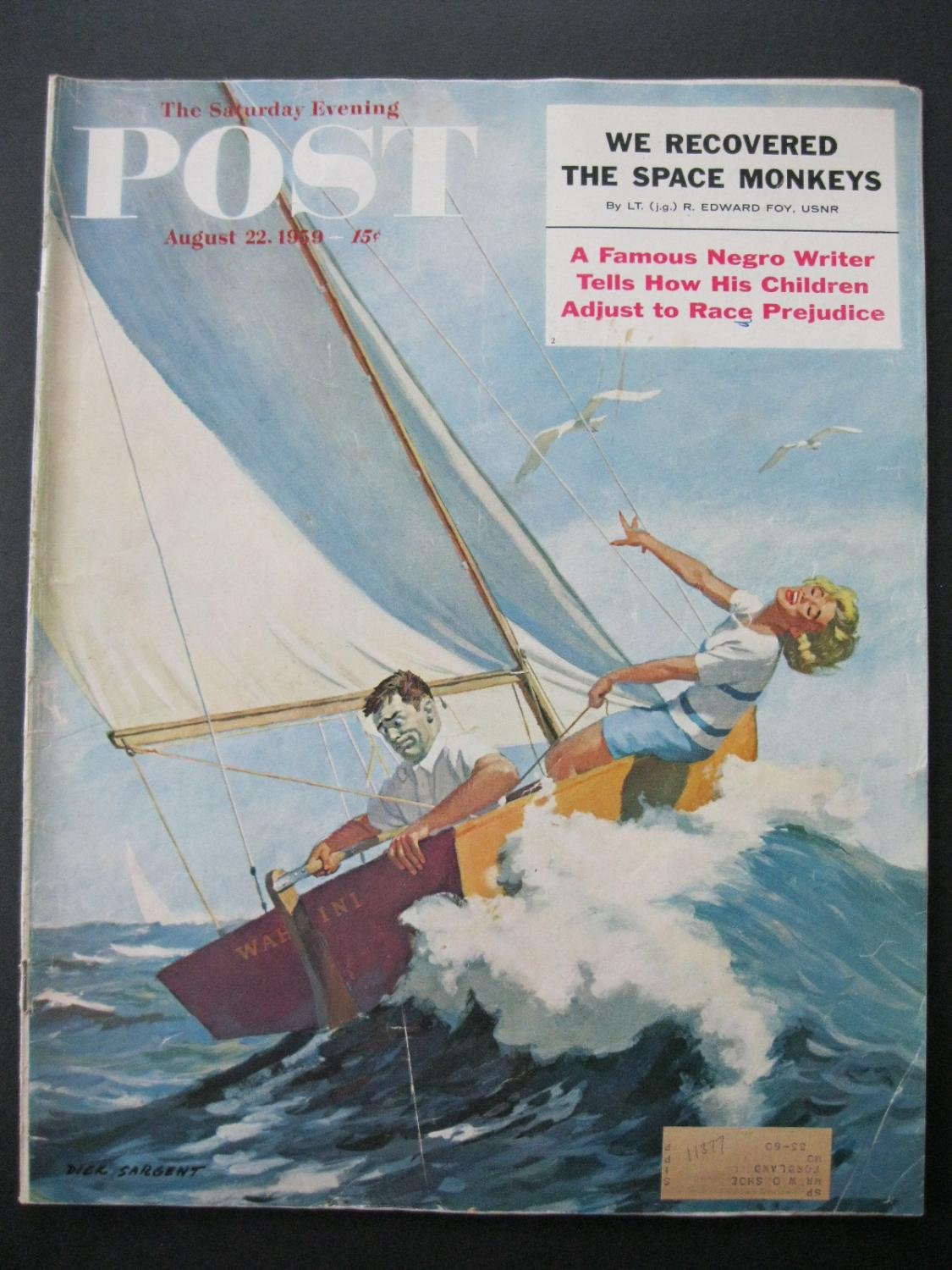 SATURDAY EVENING POST - August 22, 1959 (Paperback)