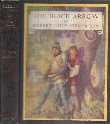 1937 BLACK ARROW SWASHBUCKLING ADVENTURE N.C. WYETH COLOR PRINTS GIFT STEVENSON [Hardcover] Robert Louis Stevenson