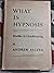 What is Hypnosis. Studies in Conditioning by Andrew Salter