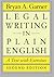 Legal Writing in Plain English, Second Edition: A Text with Exercises (Chicago Guides to Writing, Editing, and Publishing) by Bryan A. Garner 2 edition (Textbook ONLY, Paperback )