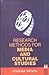 Research Methods for Media ...