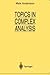 Topics in Complex Analysis (Universitext / Universitext: Tracts in Mathematics) 1997 edition by Andersson, Mats (1996) Paperback