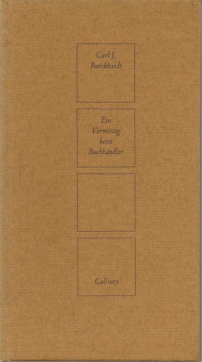 Ein Vormittag beim Buchhändler (Hardcover)