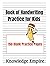 Book of Handwriting Practic...