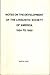 Martin Joos 1st edit/1 print Notes on the Development of the Linguistic Society of America [Paperback] Joos, Martin [Paperback] Joos, Martin