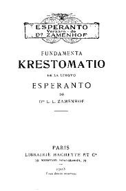 Fundamenta Krestomatio (Hardcover)