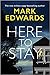 By Mark Edwards Here To Stay Paperback - 1 Sept 2019