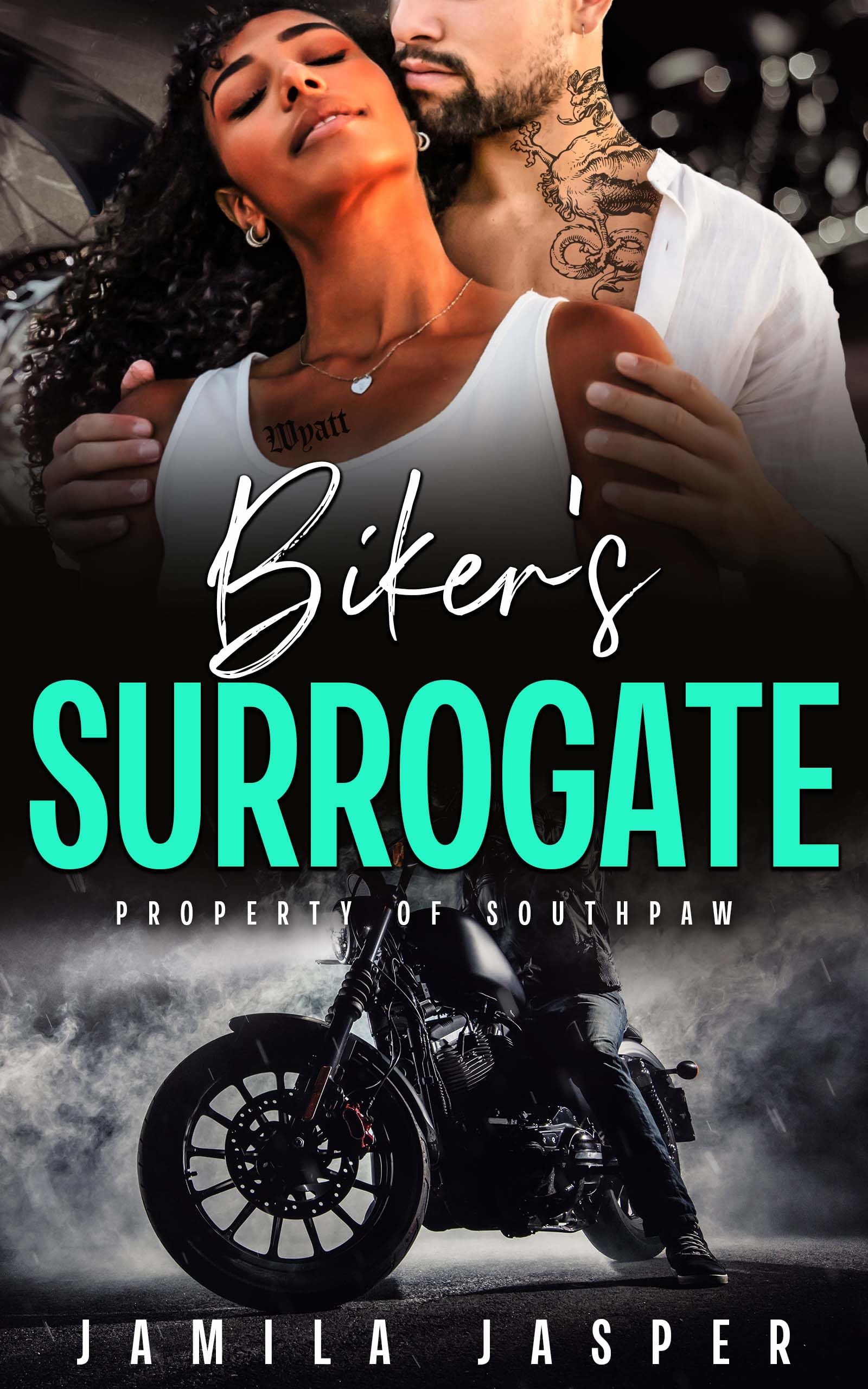 Biker's Surrogate: Property of Southpaw (Rebel Barbarians MC #1)