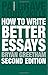 How to Write Better Essays (Palgrave Study Guides) by Greetham Bryan (2008-04-15) Paperback