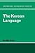 The Korean Language (Cambridge Language Surveys) by Ho-Min Sohn (1999-11-13)