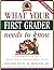What Your First Grader Needs to Know: Fundamentals of a Good First-Grade Education (Core Knowledge Series) [Paperback] [1998] (Author) E.D. Hirsch Jr.
