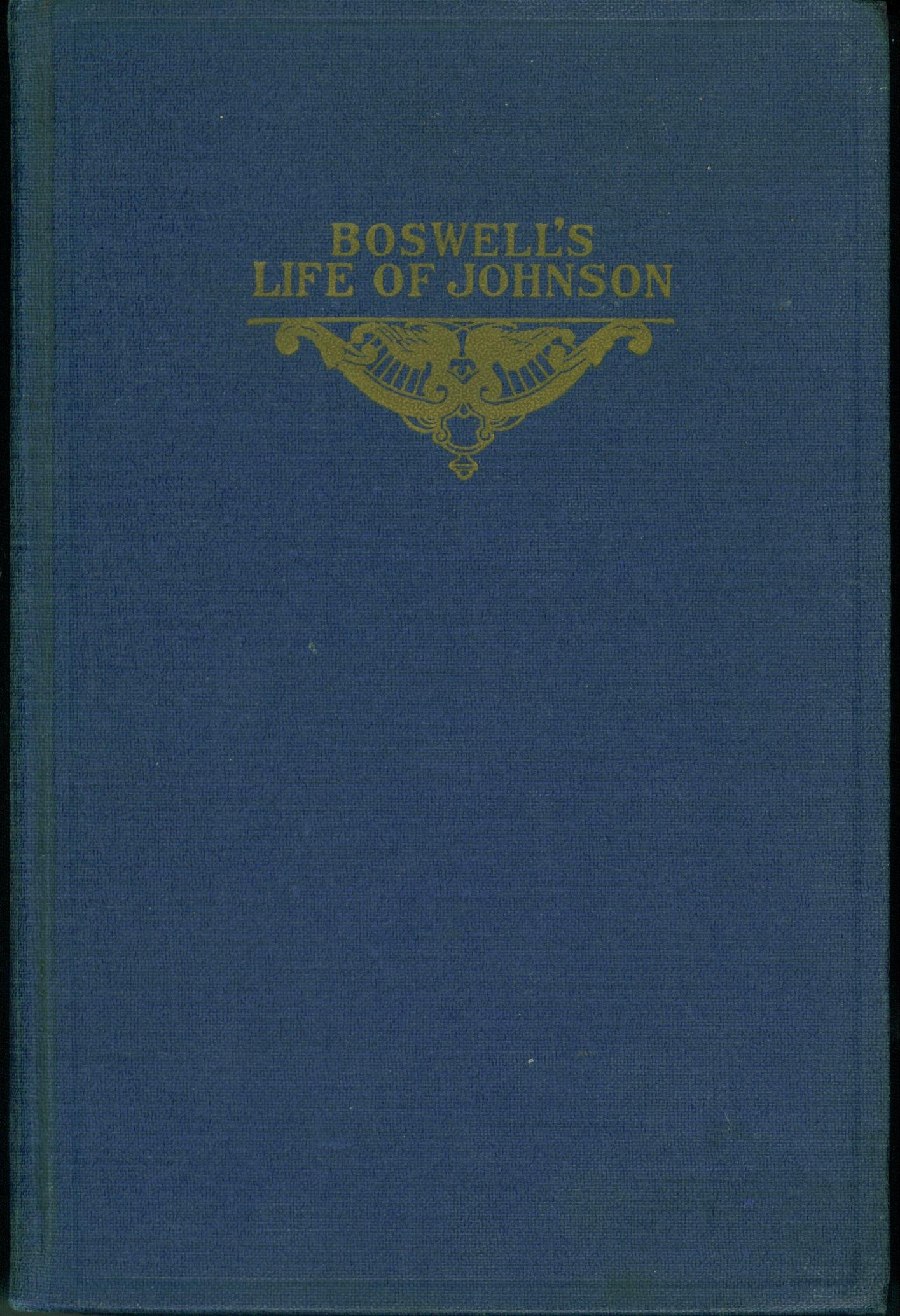 Boswell's Life Of Johnson