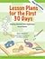 Lesson Plans for the First 30 Days Getting Started with Highs... by Beth Marshall