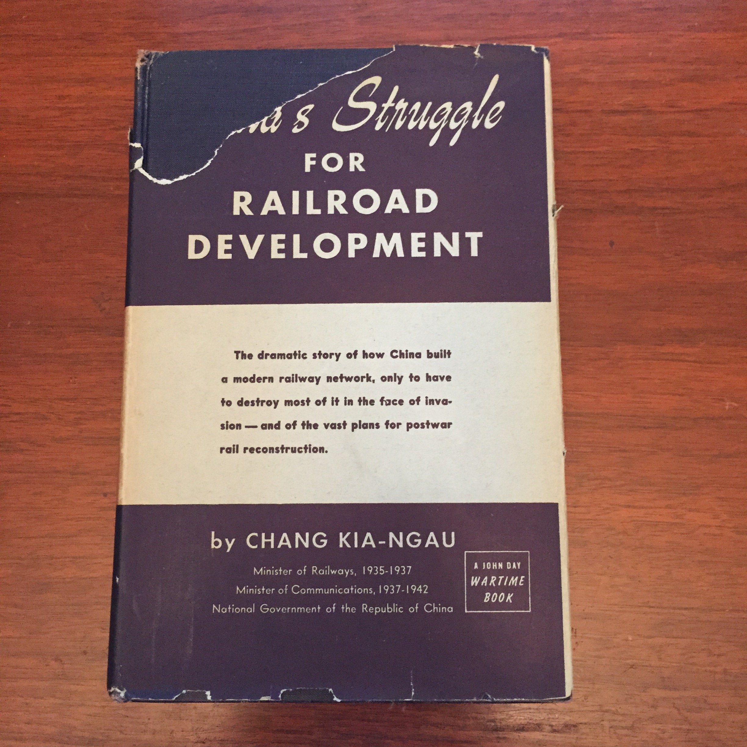 China's Struggle for Railroad Development (Hardcover)
