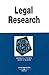 Legal Research in a Nutshell