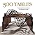 500 Tables Inspiring Interpretations of Function and Style by Hemachandra, Ray, Glasgow, Andrew [Lark Crafts,2009] (Paperback)