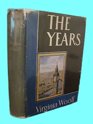 Rare Antique The Years Virginia Woolf Autobiography 1st Edition 6th Printing Memoir HCDJ [Hardcover] Virginia Woolf