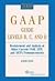 GAAP Level B, C, D 2008 (08...