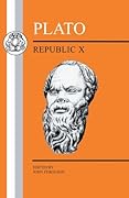 Plato:Republic Book X [Paperback] [1999] (Author) Plato, John Ferguson