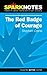Spark Notes: The Red Badge of Courage (Stephen Crane) Paperback January 10, 2002