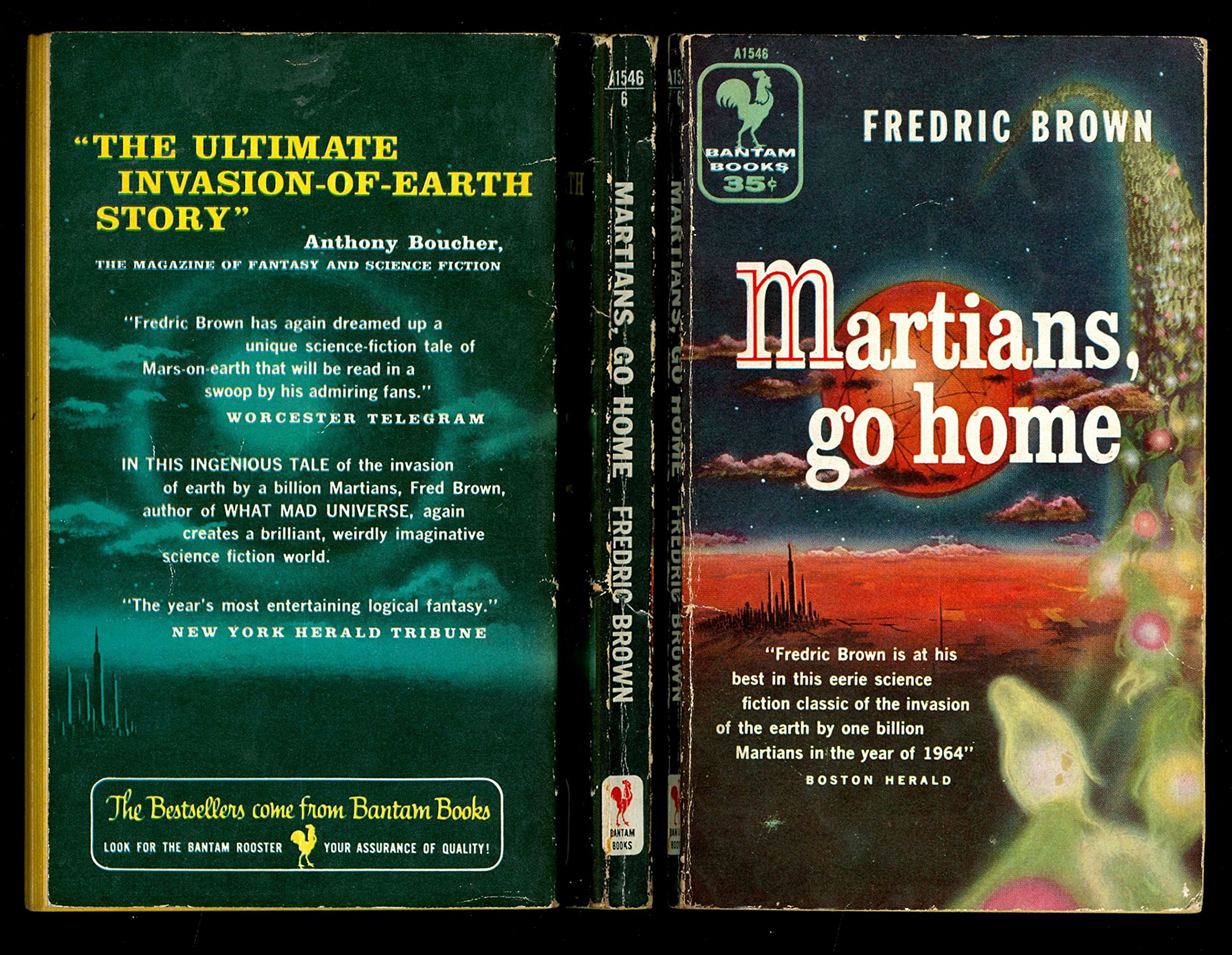 Martians Go Home Bantam A1546