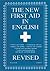 New First Aid in English Revised by Angus Maciver (1986-01-01)