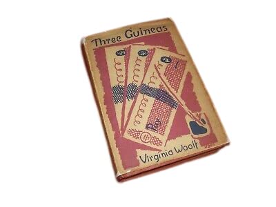 Antique Rare Three Guineas by Virginia Woolf (1938) 1st American Edition Hardcover Book [Hardcover] D. H. Lawrence
