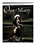 Out of Many a History of the American Peopke Combined Volume Instructor's Review Copy (Hardcover)