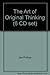 The Art of Original Thinking (6 CD set) by Jan Phillips (2007-03-05)