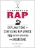 Understand Rap by Buckholz, William [Paperback]