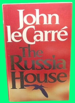 Collectible John Le Carre THE RUSSIA HOUSE First U.K. edition Classic Filmed Spy Novel
