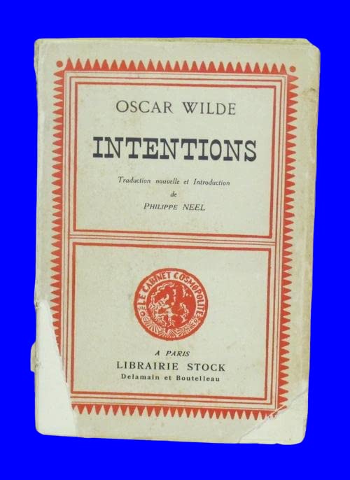 Rare Intentions [Hardcover] Wilde, Oscar