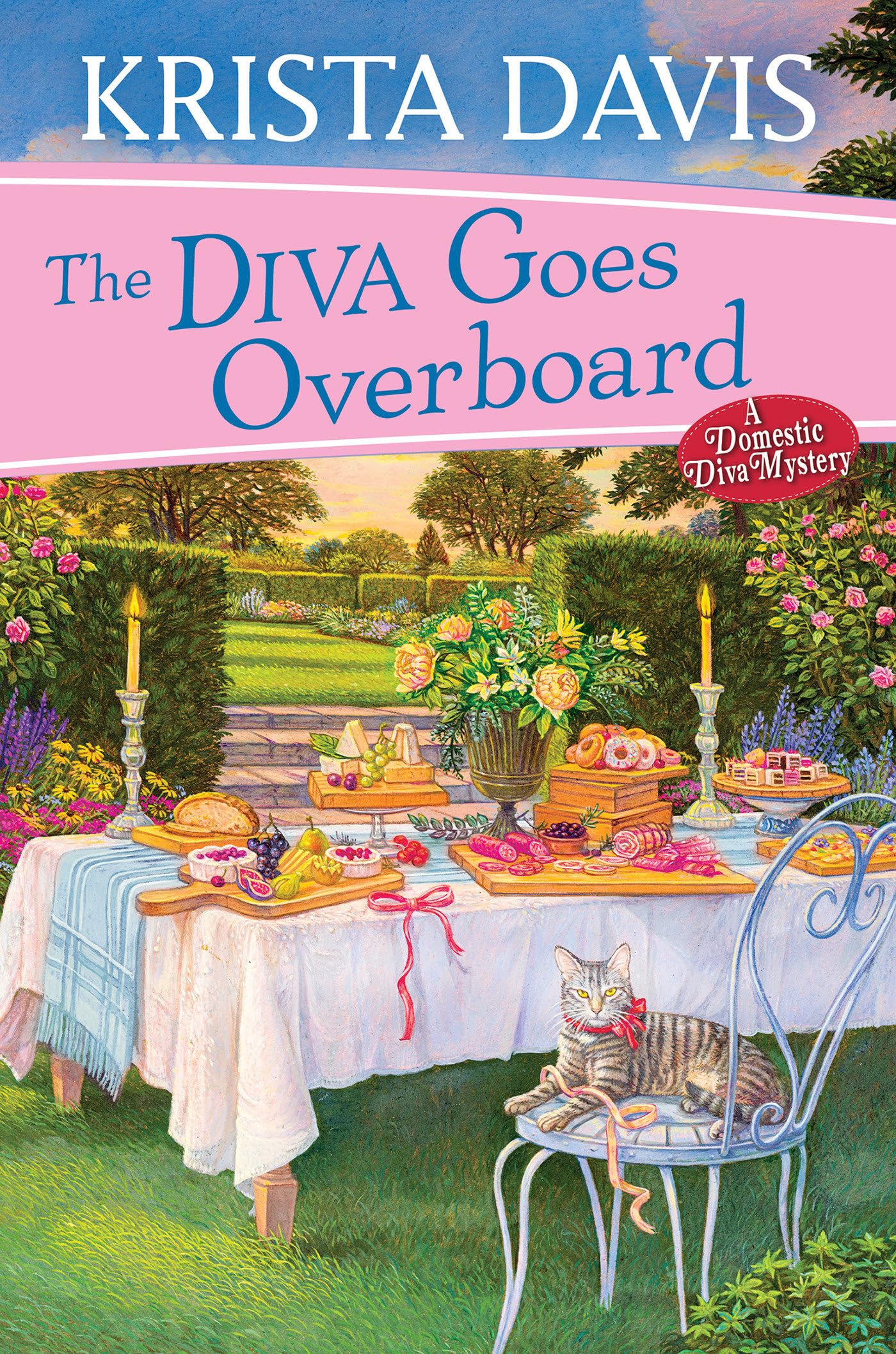 The Diva Goes Overboard (A Domestic Diva Mystery, #17)