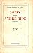 NOTES SUR ANDRE GIDE: 1913-1951) (BLANCHE)