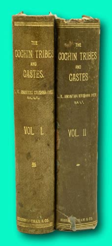 Rare L K Anantha Krishna Iyer / ASIA THE COCHIN TRIBES AND CASTES 2 Volumes [Hardcover] L. K. Anantha Krishna Iyer (Hardcover)