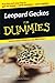 Leopard Geckos For Dummies by Palika, Liz (2007) Paperback