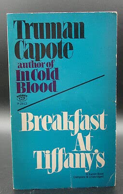 BREAKFAST AT TIFFANY'S & 3 STORIES 1959 Pre-film Vintage Paperback Signet