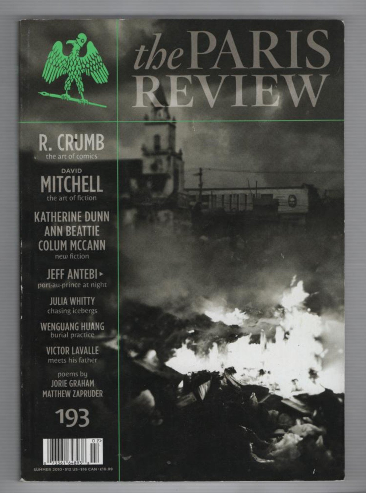 The Paris Review: Summer 2010, Number 193 (Paperback)