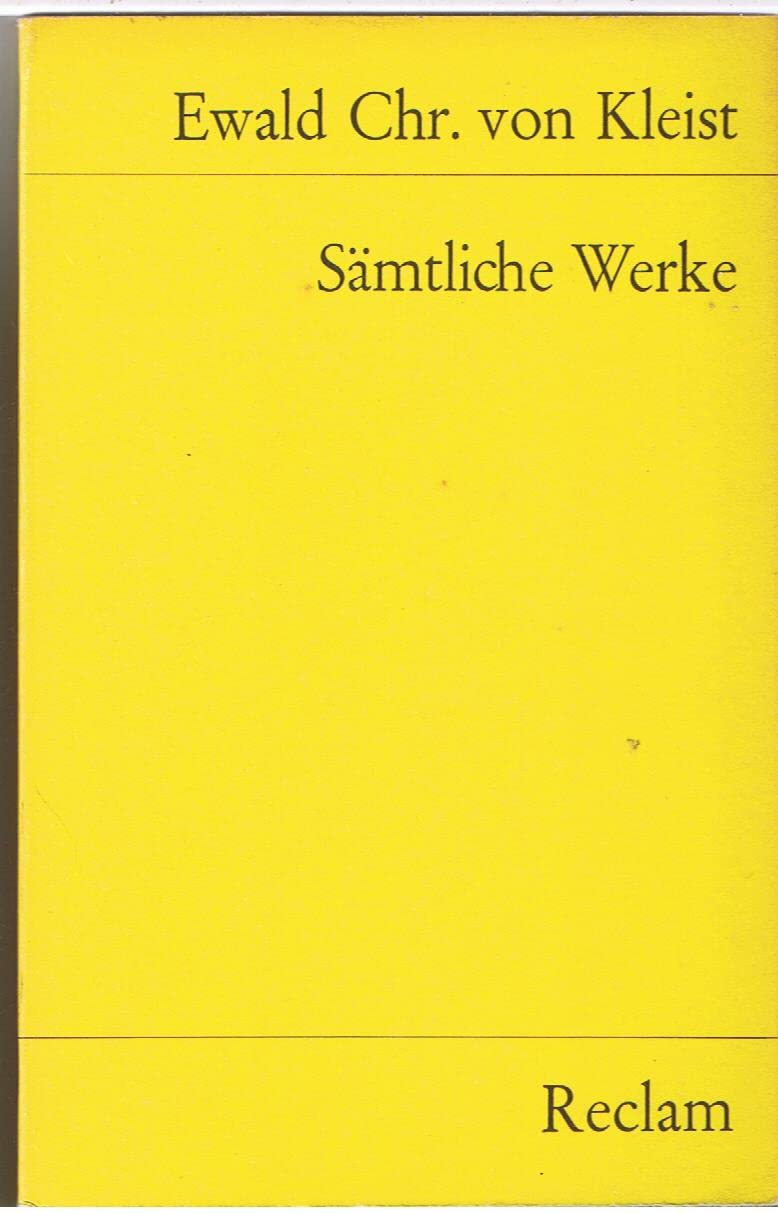 Sämtliche Werke (Paperback)