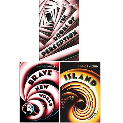 Aldous Huxley Collection 3 Books Set (The Doors of Perception, Brave New World, Island)