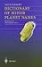 Dictionary of minor planet ...