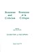 Rousseau and Criticism; Rousseau et la Critique (Pensee Libre Ser., No. 5) (Fren