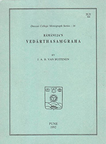 Ramanuja's Vedarthasamgraha (Unknown Binding)